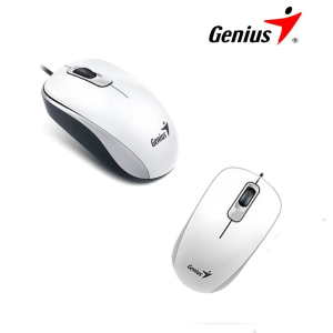 MOUSE GENIUS DX-110 USB OPTICO 1000 DPI WHITE (PN 31010116102) / GENIUS