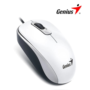 MOUSE GENIUS DX-110 USB OPTICO 1000 DPI WHITE (PN 31010116102)