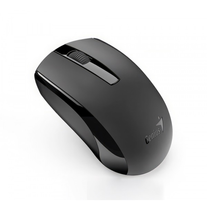 MOUSE GENIUS ECO-8100 RECARGABLE WIRELESS BLUEEYE BLACK (31030046400) / GENIUS