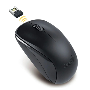 Mouse Genius NX-7000 WIRELESS BLUEEYE BLACK (31030027400)