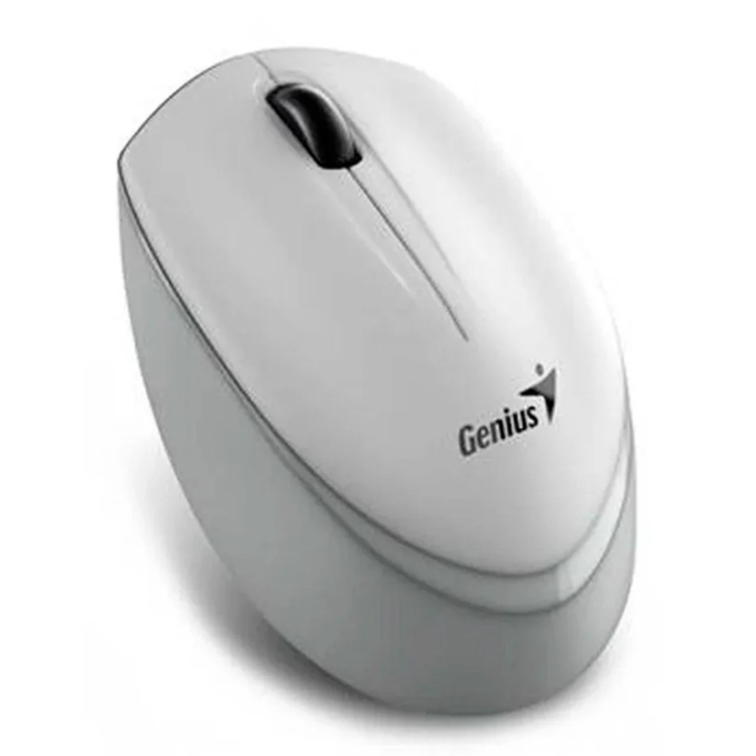 Mouse Genius NX-7009 WIRELESS BLUEEYE ERGONOMICO WHITE GREY (31030030402) / Genius