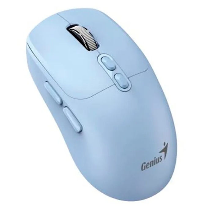 Mouse Genius NX-8080S BT AI COPILOT DUAL WIRELESS Bluetooth SILENT 7-BOT BLUE (31030042402) / Genius