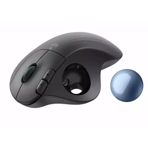MOUSE LOGITECH ERGO M575S TRACKBALL SILENT WIRELESS BOLT/BLUETOOTH USB-A BLACK (910-007031)