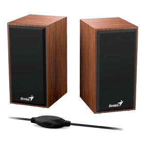 Parlante Genius SP-HF180 6W USB POWER WOOD (31730029400)