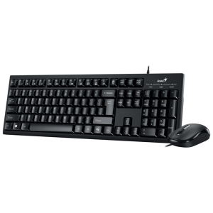 Teclado Genius + Mouse KM-100SE AI COPILOT USB SP BLACK (31330009401)