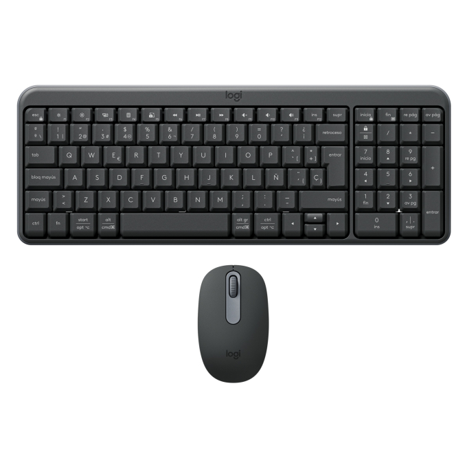 Teclado + Mouse Logitech MK250 BLUETOOTH SP BLACK (920-013513) / LOGITECH