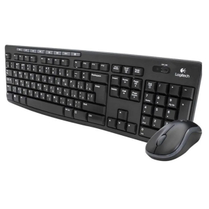 Teclado + Mouse Logitech MK270 WIRELESS USB BLACK (PN 920-004432)