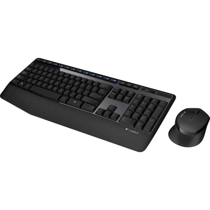 Teclado + Mouse Logitech MK345 WIRELESS USB SP BLACK (PN 920-007820) / LOGITECH