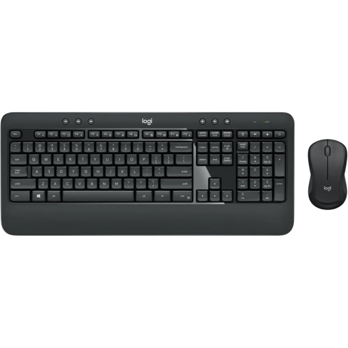 Teclado + Mouse Logitech MK540 WIRELESS USB SP BLACK (PN 920-008673) / LOGITECH