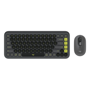 Teclado + Mouse Logitech POP ICON BLUETOOTH / WIRELESS SP / COPILOT / GRAPHITE (920-013052)
