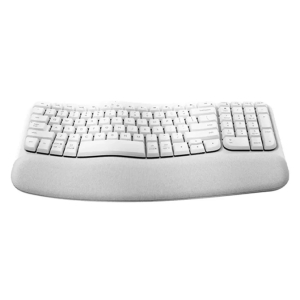 Teclado Logitech ERGO WAVE WIRELESS BOLT / Bluetooth / SP WHITE (920-012279)