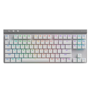 Teclado Logitech G515 TKL LIGHTSPEED Bluetooth LIGHTSYNC RGB WHITE (920-012535)