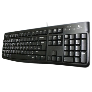 Teclado Logitech K120 USB SP BLACK (PN 920-004422)
