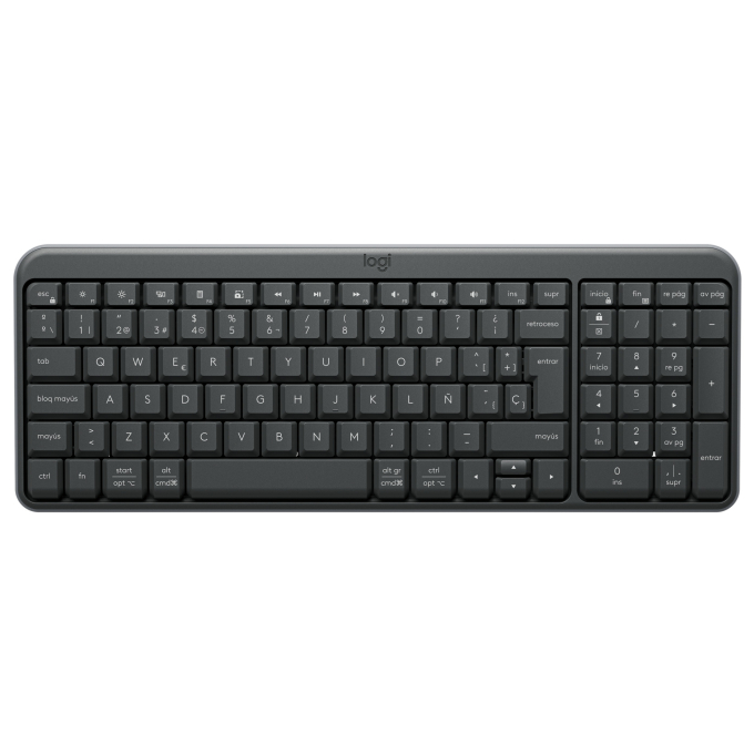 Teclado Logitech K250 Bluetooth BLACK SP (920-013445) / LOGITECH