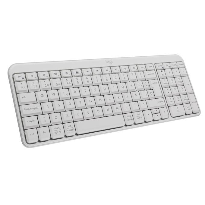 Teclado Logitech K250 Bluetooth WHITE SP (920-013446) / LOGITECH