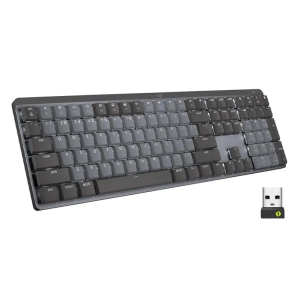 Teclado Logitech MX MECHANICAL WIRELESS Bluetooth ILUMINATED BLACK SP (920-010845)
