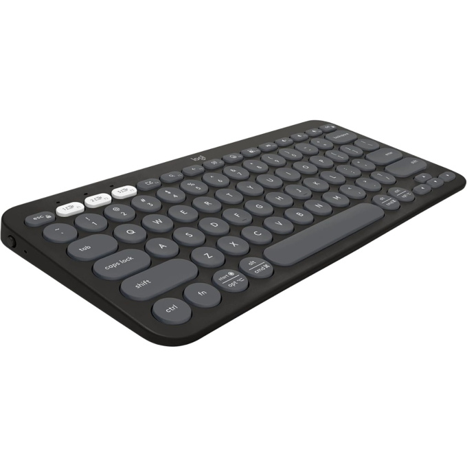 Teclado Logitech PEBBLE 2 K380S Bluetooth WIRELESS SP GRAPHITE (920-011783) / LOGITECH