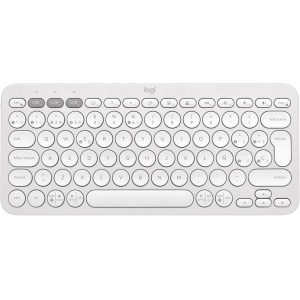 Teclado Logitech PEBBLE 2 K380S Bluetooth WIRELESS SP WHITE (920-011784)