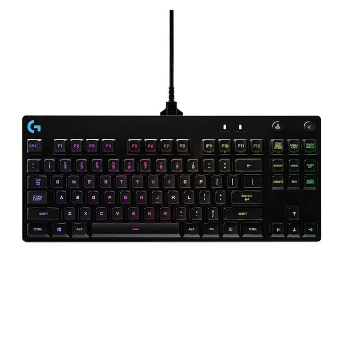 Teclado Logitech PRO X TKL LIGHTSPEED USB BLACK (920-012127) / LOGITECH