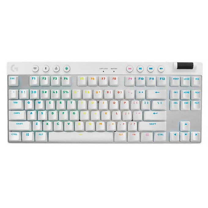 Teclado Logitech PRO X TKL LIGHTSPEED USB WHITE (920-012143) / LOGITECH