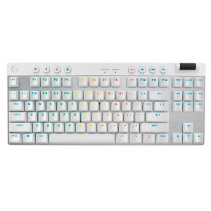 Teclado Logitech PRO X TKL LIGHTSPEED USB WHITE (920-012143)