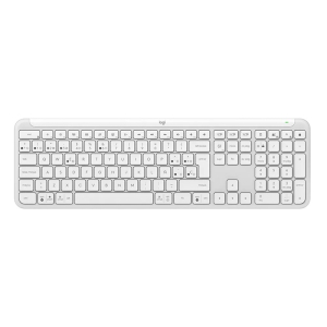 Teclado Logitech SLIM SILENT K950 WIRELESS BOLT, Bluetooth SP WHITE (920-012593)