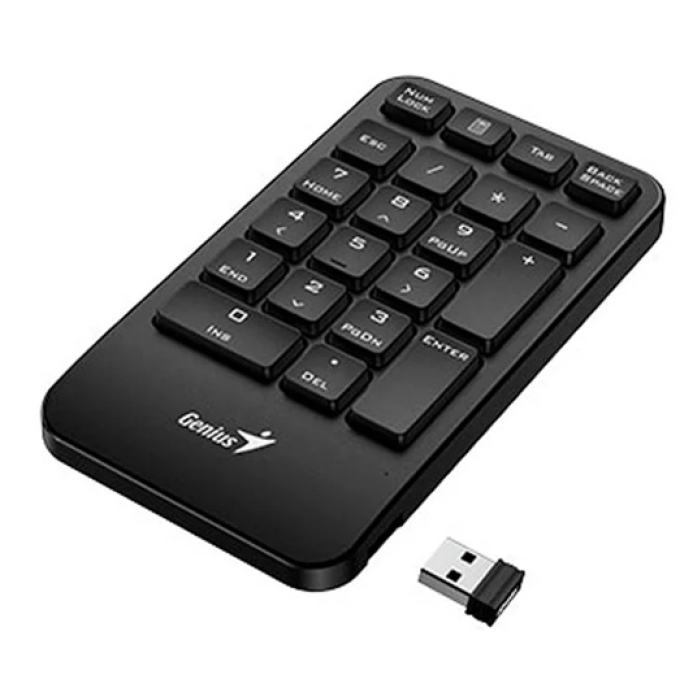 Teclado Numerico Genius NUMPAD 1000 AI COPILOT WIRELESS SILENT BLACK (31320003400) / GENIUS