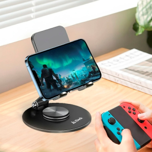 Cooler / Stand iDock para SmartPhone o Tablet Smart i55 - Aluminio. Modelo giratorio, Altura ajustable, Multi Ángulos / iDock