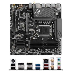 Motherboard MSI PRO B760M-A WIFI, Chipset Intel B760, LGA1700, HDMI x2, DP x2, mATX / MSI