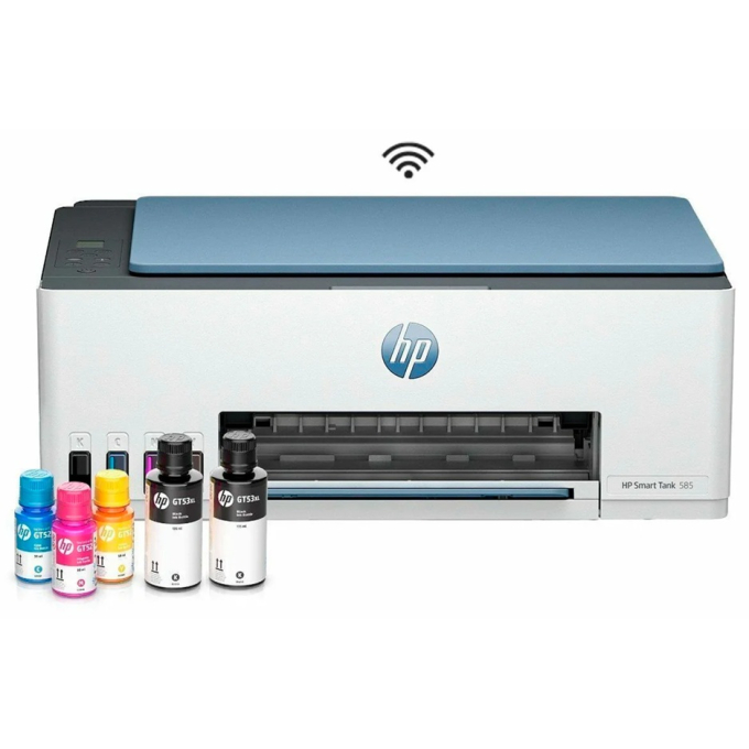 Impresora Multifuncional HP SMART TANK 585 WIRELESS 1F3Y4A#AKY / HP