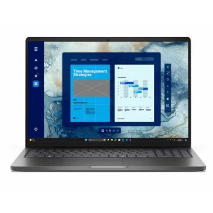 Laptop Dell Pro 16, Intel i5 120U, Memoria RAM 16Gb, Disco Solido 512Gb SSD, Pantalla 16pulgadas FullHD Plus 1920x1200, Win11 Pro, PC16250 / Dell