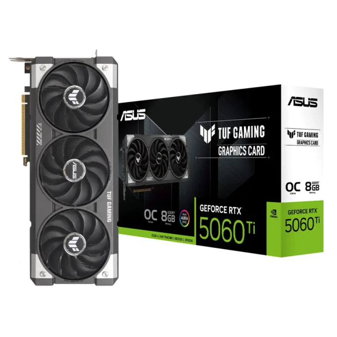 Tarjeta de Video ASUS Dual GeForce RTX 5060 Ti OC Edition 16GB GDDR7 / ASUS