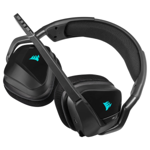 Audifono con Microfono CORSAIR PREMIUM VOID RGB WIRELESS 7.1 CARBON CA-9011201-NA gamer / CORSAIR