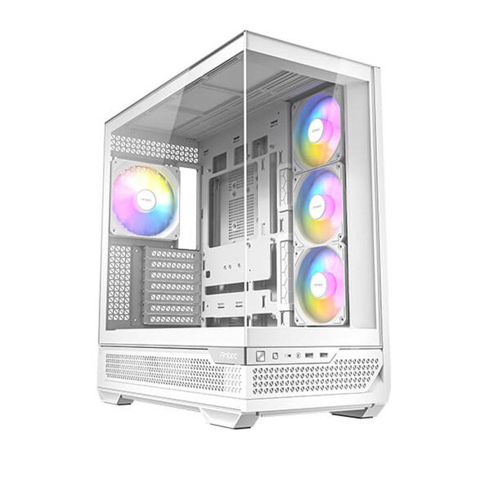 Case Antec CX700 ARGB White - Midi Tower, Panel Vidrio Templado, ARGB / ANTEC