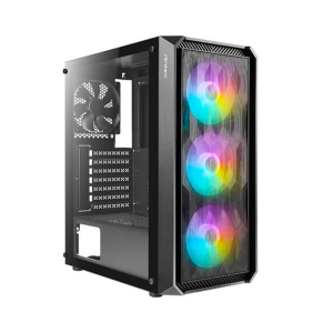 Case Antec DF700 FLUX Black Mid-Tower - Ventana RGB, 5 Ventiladores ARGB / ANTEC