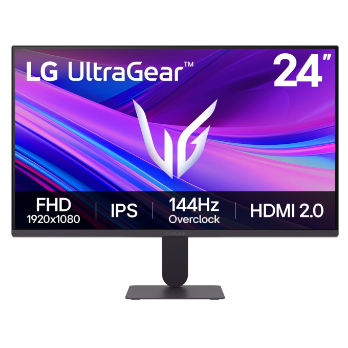 Monitor gamer LG Ultragear 24pulgadas LED IPS FHD 144hz 1ms HDMI 24G411A-B / LG