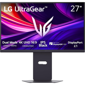 Monitor gamer LG UltraGear 27pulgadas 4K UHD 3840x2160, 240hz 1ms, hdmi, dp, 27G850A-B / LG