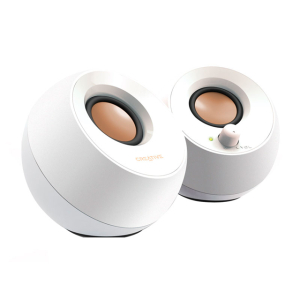 PARLANTE CREATIVE PEBBLE 2.0 4.4W 3.5MM USB-POWER WHITE (51MF1680AA001) 51MF1680AA001