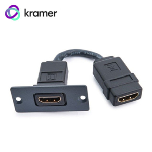 PLACA DE PARED KRAMER W-H(W-HDMI)(B) INSERCION HDMI (85-0009399) 85-0009399 / KRAMER