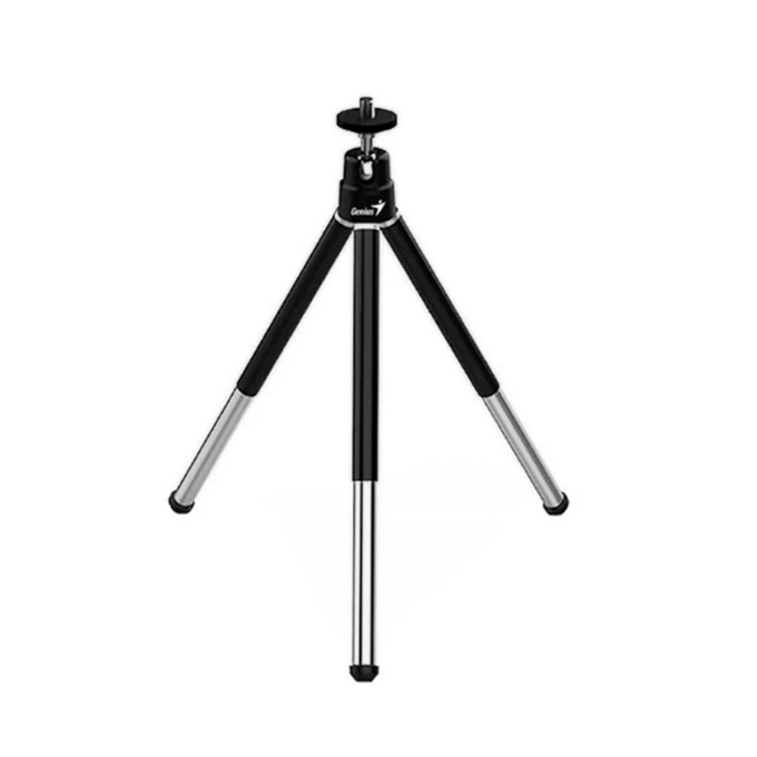 TRIPODE GENIUS P/WEBCAM 25.1 CM BLACK/SILVER (31250016400) 31250016400 / GENIUS