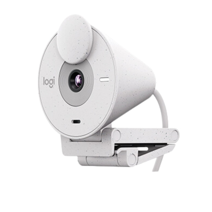 CAMARA LOGITECH BRIO 300 FHD 1080P USB-C WHITE (960-001440) / LOGITECH