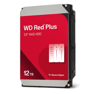 Disco duro Western Digital Red Plus NAS WD120EFGX, 12TB, SATA, 7200rpm, 3.5pulgadas, Cache 512MB / Western Digital