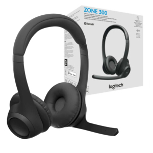 AUDIFONO C/MICROF. LOGITECH ZONE 300 BLUETOOTH/20HRS BLACK (981-001406)-P 981-001406 / LOGITECH