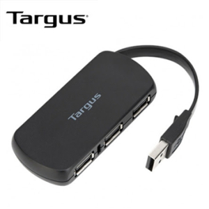 HUB USB TARGUS 4 PORT USB-A 2.0 BLACK (ACH114LP) ACH114LP