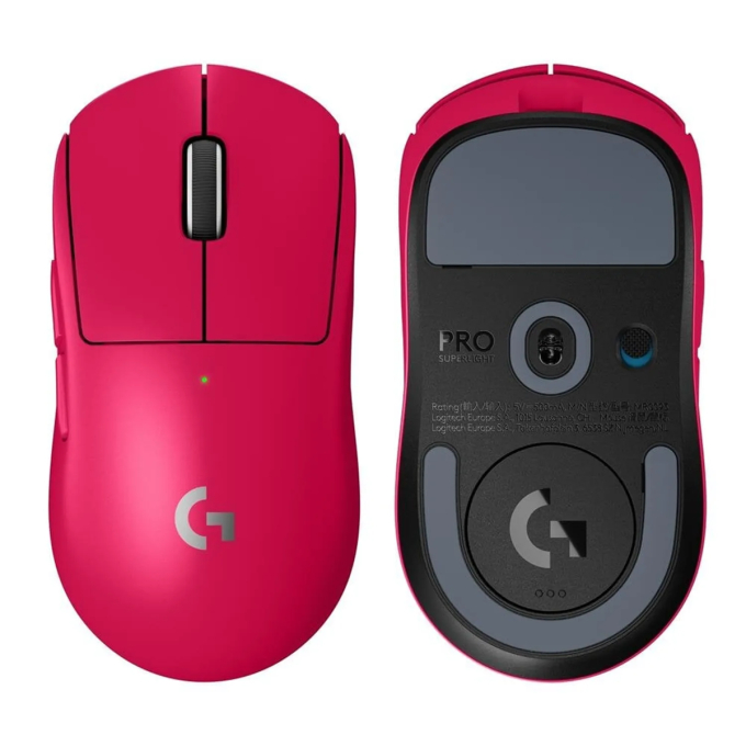 MOUSE LOGITECH G PRO X SUPERLIGHT 2 WIRELESS LIGHTSPEED / LIGHTFORCE MAGENTA (910-006795) / LOGITECH