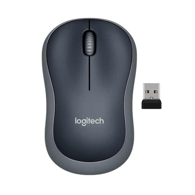 MOUSE LOGITECH M185 WIRELESS GRAY (910-002225) / LOGITECH