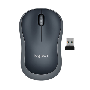 MOUSE LOGITECH M185 WIRELESS GRAY (910-002225)