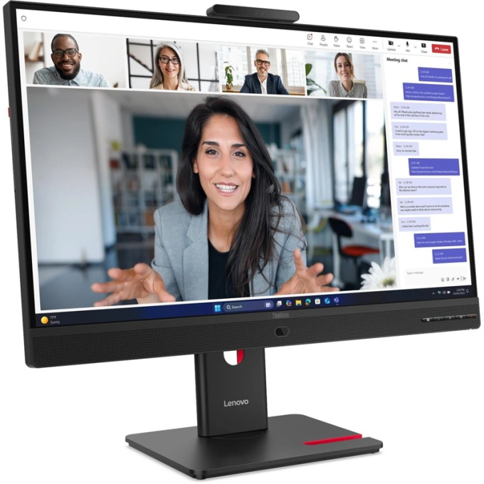 Monitor Lenovo ThinkVision T27QD-4v 27pulgadas WLED QHD IPS, HDMI, DP, DP-OUT, USB-C, RJ45, Parlantes 5Wx2 / Lenovo
