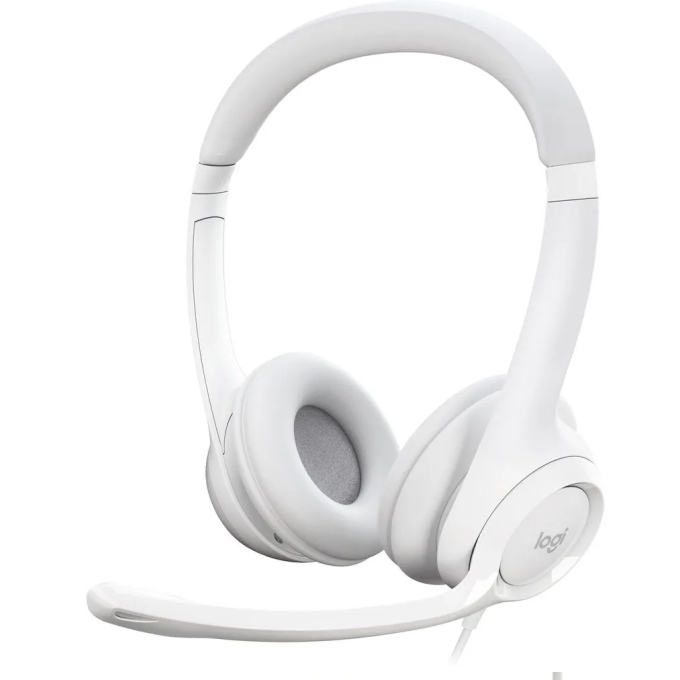 Audifono con Microfono Logitech H570e Stereo USB para Oficina y Videoconferencias (981-001285) / LOGITECH