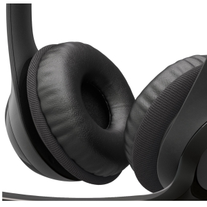 Audifono con Microfono Logitech H390 USB-C Negro con Cancelacion de Ruido para PC y Videollamadas (981-001575) / LOGITECH